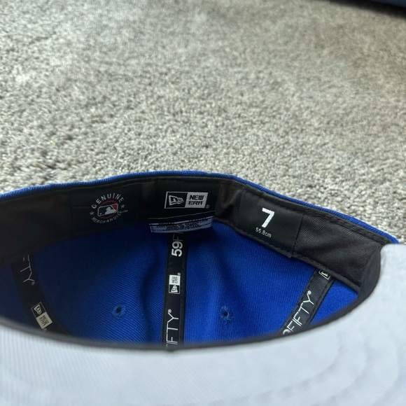 New Era Houston Astros 59fifty fitted Hat Royal Blue Size 7 NWOT - Picture 9 of 9